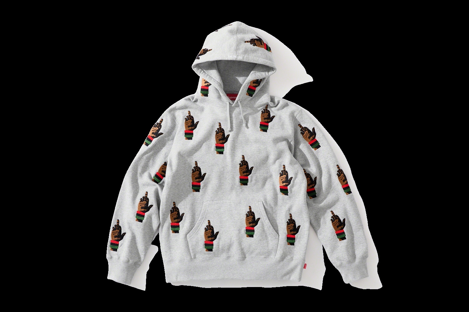 Supreme/dead prez RBG Embroidered Hooded Sweatshirt view 4